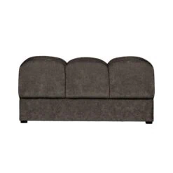 Second Date Hocker Velvet Warmgrijs 82cm