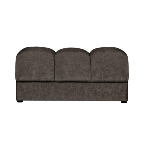 Second Date Hocker Velvet Warmgrijs 82cm