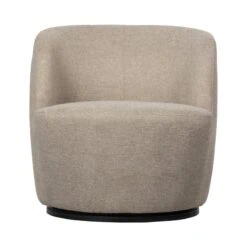 Serra Draaifauteuil Geweven Stof Zand