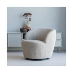 Serra Draaifauteuil Naturel Melange