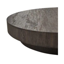 Shield Too Salontafel rond Donkerbruin 100cm