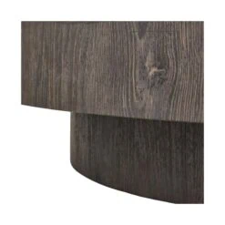 Shield Too Salontafel rond Donkerbruin 100cm