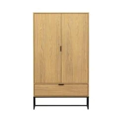 Silas Wandkast 2-Deurs Eiken Decor 85cm