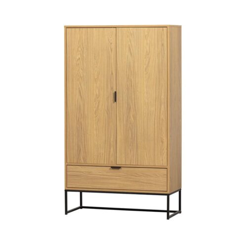 Silas Wandkast 2-Deurs Eiken Decor 85cm