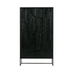 Silas Wandkast 2-Deurs Essen Blacknight 85cm