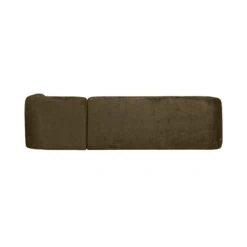 Sloping Hoekbank Rechts Structure Velvet Bonsai