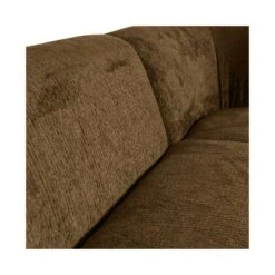 Sloping Hoekbank Rechts Structure Velvet Brass