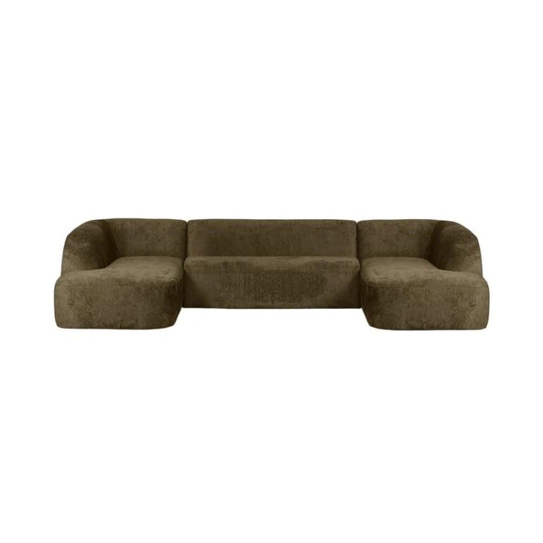 Sloping U-Vorm Bank Structure Velvet Bonsai