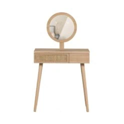 Soof Kaptafel Hout Naturel 70cm