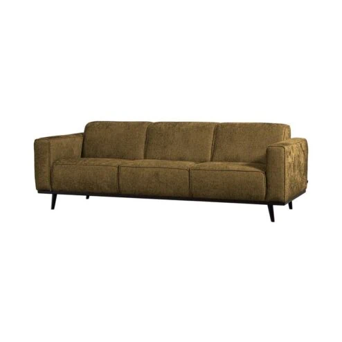 Statement 3-Zits Bank Structure Velvet Brass 230cm