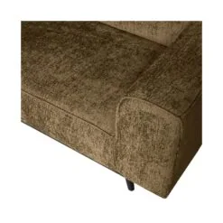 Statement Hoekbank Links Structure Velvet Brass