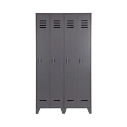 Stijn Lockerkast 2-Deurs Steel Grey 103cm