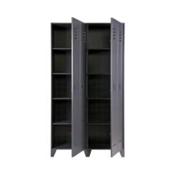 Stijn Lockerkast 2-Deurs Steel Grey 103cm