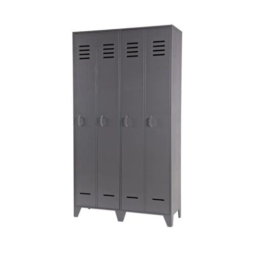 Stijn Lockerkast 2-Deurs Steel Grey 103cm