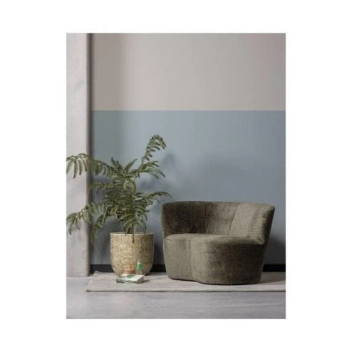 Stone Bankje Links Warm Groen 112cm