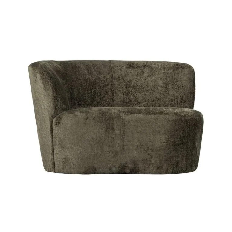 Stone Bankje Links Warm Groen 112cm