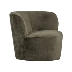 Stone Bankje Rechts Warm Groen 112cm