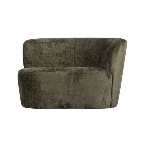 Stone Bankje Rechts Warm Groen 112cm