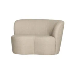 Stone Tuin Bankje Rechts Zand 112cm