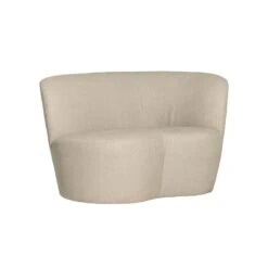 Stone Tuin Bankje Rechts Zand 112cm