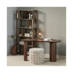 Sun Sidetable organisch Teak Bruin 150cm