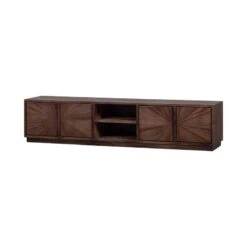 Sun Tv Meubel Teak Bruin 200cm