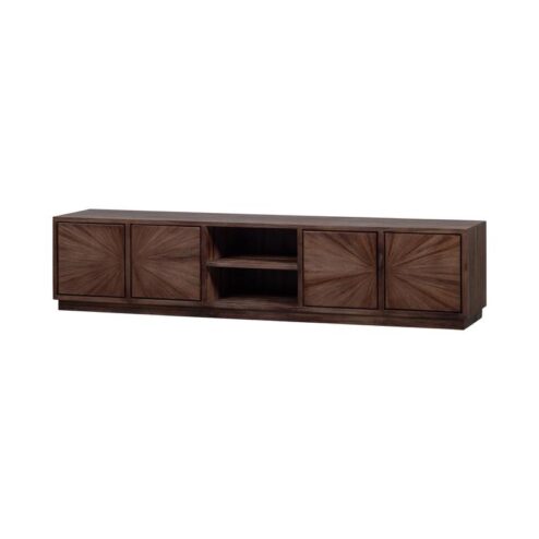 Sun Tv Meubel Teak Bruin 200cm