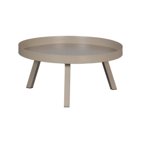 Sunny Tuin Bijzettafel rond Metaal Mist 68cm