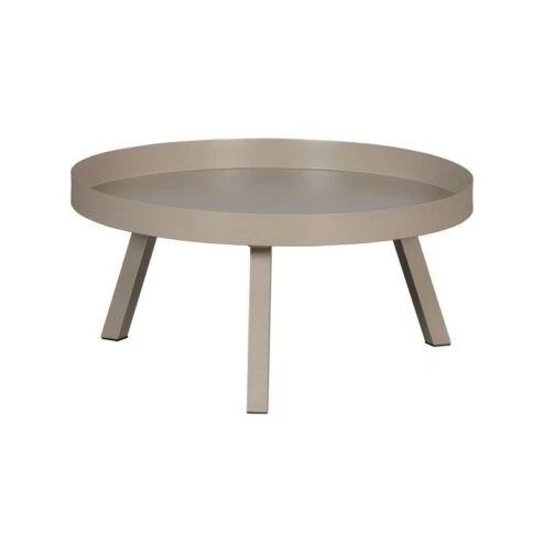 Sunny Tuin Bijzettafel rond Metaal Mist 68cm