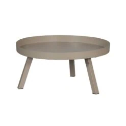 Sunny Tuin Bijzettafel rond Metaal Mist 68cm