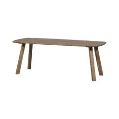 Tablo Eettafel deens ovaal DL Eikenhout cashmere brown 180cm
