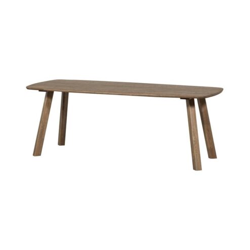 Tablo Eettafel deens ovaal DL Eikenhout cashmere brown 180cm