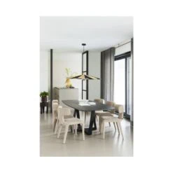 Tablo Eettafel deens ovaal DL Eikenhout mystic brown 220cm