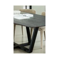 Tablo Eettafel deens ovaal DL Eikenhout mystic brown 220cm