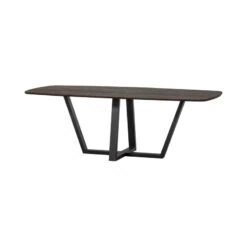 Tablo Eettafel deens ovaal DL Eikenhout mystic brown 220cm