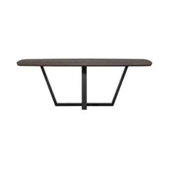 Tablo Eettafel deens ovaal DL Eikenhout mystic brown 220cm