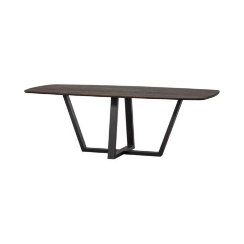 Tablo Eettafel deens ovaal DL Eikenhout mystic brown 220cm