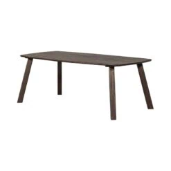 Tablo Eettafel deens ovaal VL Eikenhout mystic brown 220cm