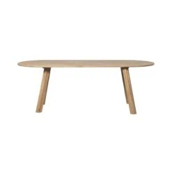 Tablo Eettafel ovaal VL Eikenhout naturel 220cm