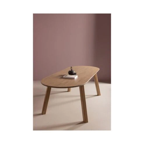 Tablo Eettafel ovaal VL Eikenhout pebble grey 220cm