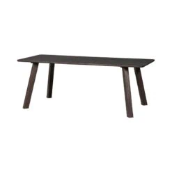 Tablo Eettafel rechthoek Eikenhout mystic brown 200cm
