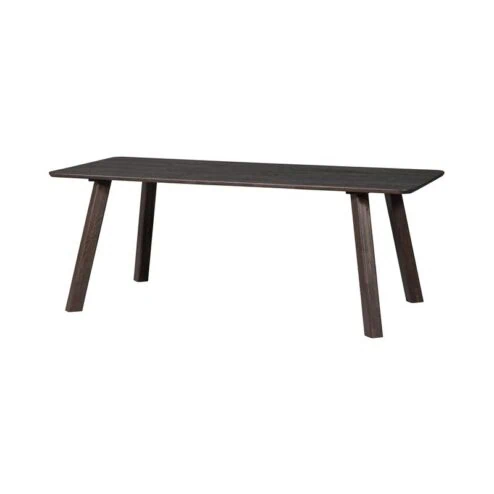 Tablo Eettafel rechthoek Eikenhout mystic brown 200cm