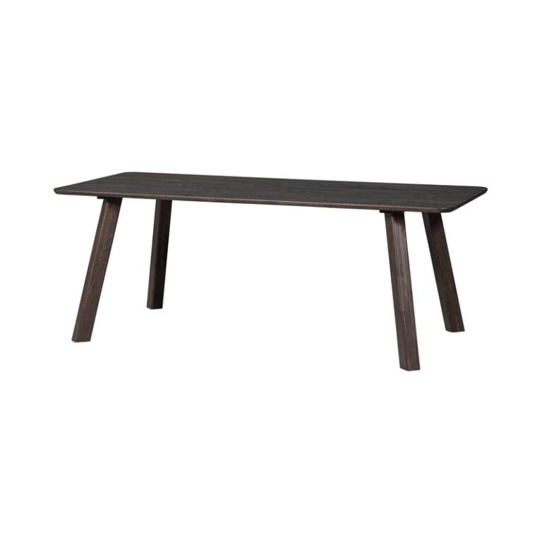 Tablo Eettafel rechthoek Eikenhout mystic brown 200cm