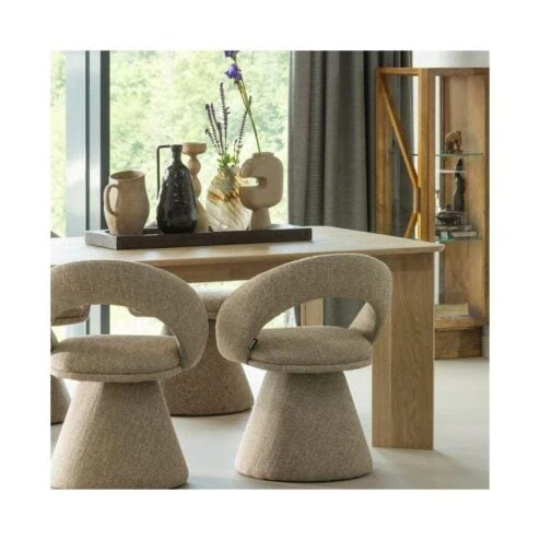 Tablo Eettafel rechthoek Eikenhout naturel 180cm