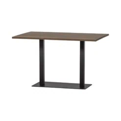 Tablo Eettafel rechthoek VL Eikenhout cashmere brown 120cm