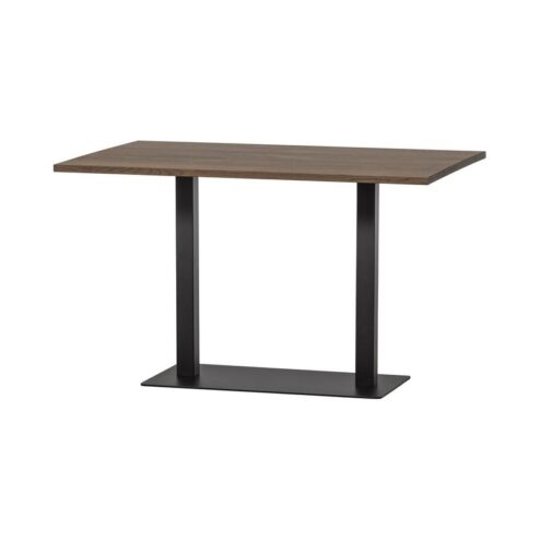 Tablo Eettafel rechthoek VL Eikenhout cashmere brown 120cm