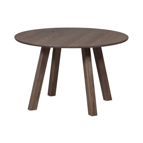 Tablo Eettafel rond DL Eikenhout cashmere brown 120cm