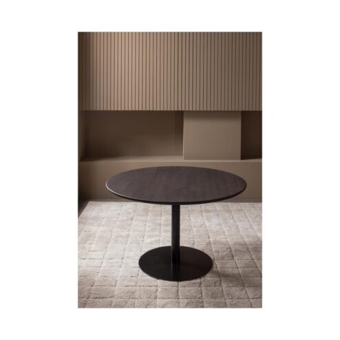 Tablo Eettafel rond VL Eikenhout mystic brown 120cm
