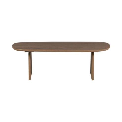 Tablo Salontafel organisch Eikenhout cashmere brown 110cm