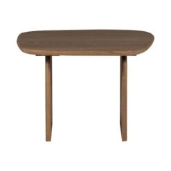 Tablo Salontafel organisch Eikenhout cashmere brown 60cm